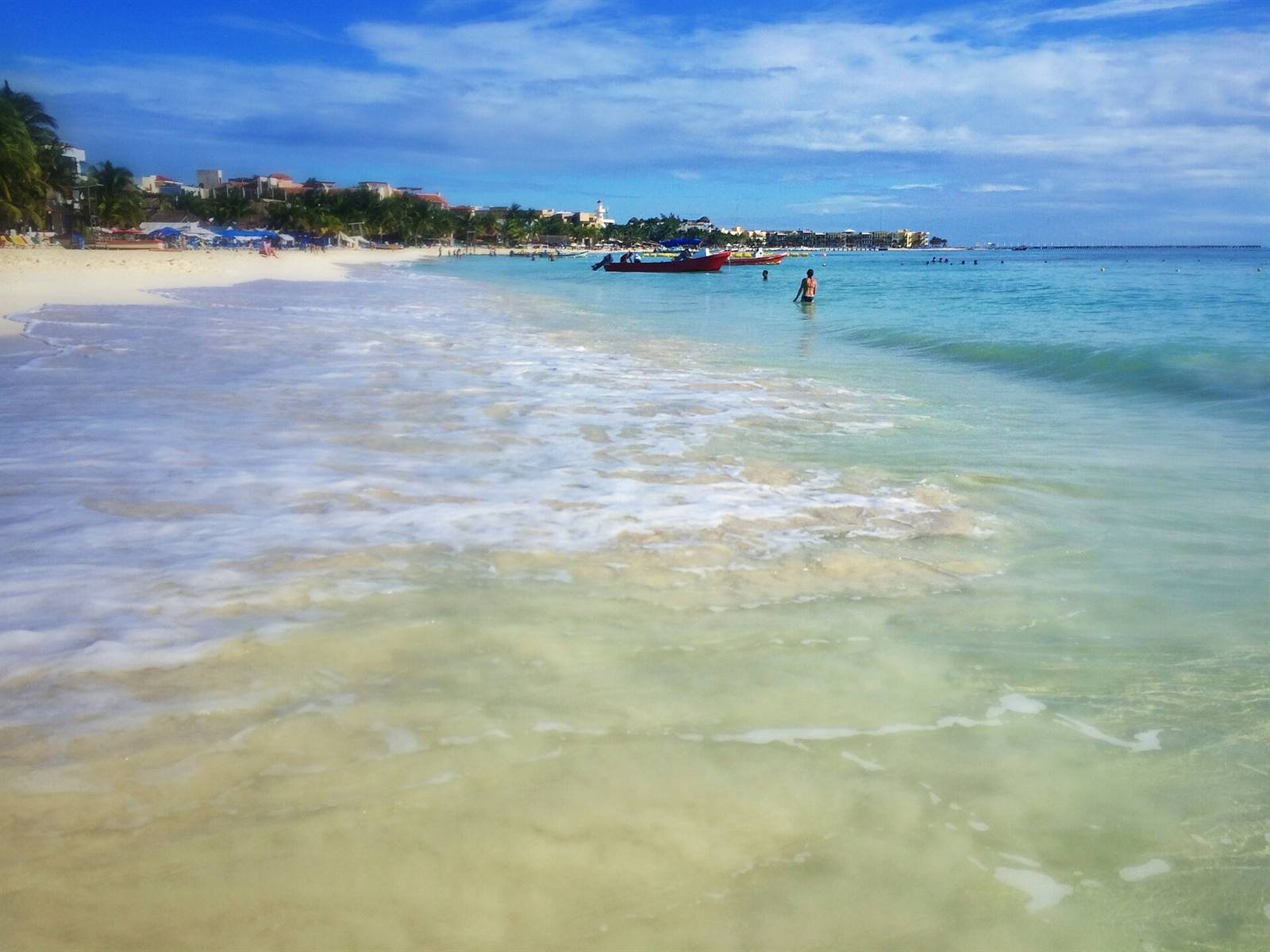 The beach · 14 min walk